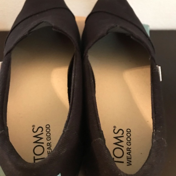 TOMS NWB🌀 Alpargata canvas platform flats - Picture 7 of 12